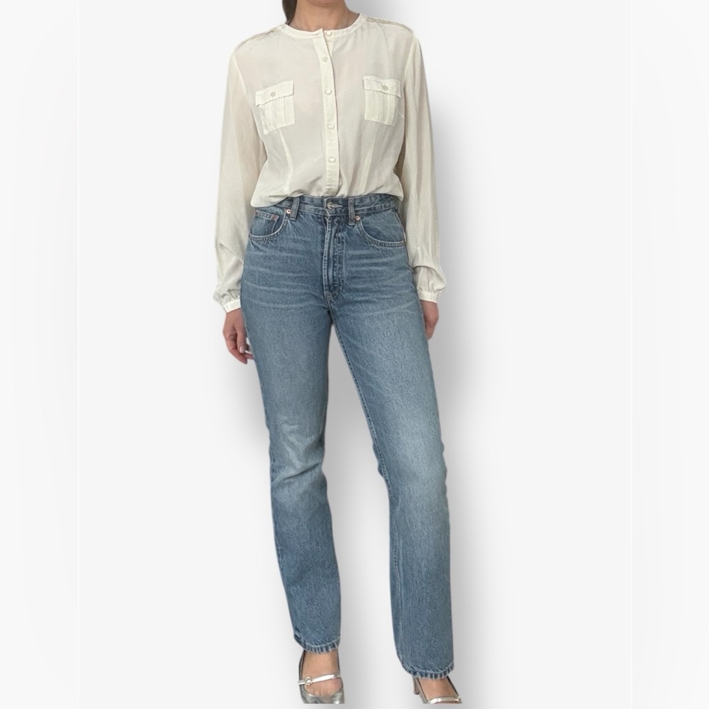 Zara Straight Leg Jeans Size 6